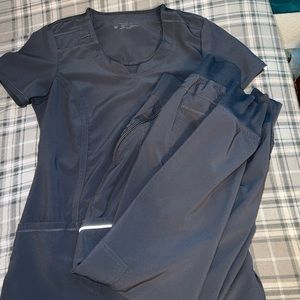 Xxs Cherokee infinity scrub top and xsP joggers bottom